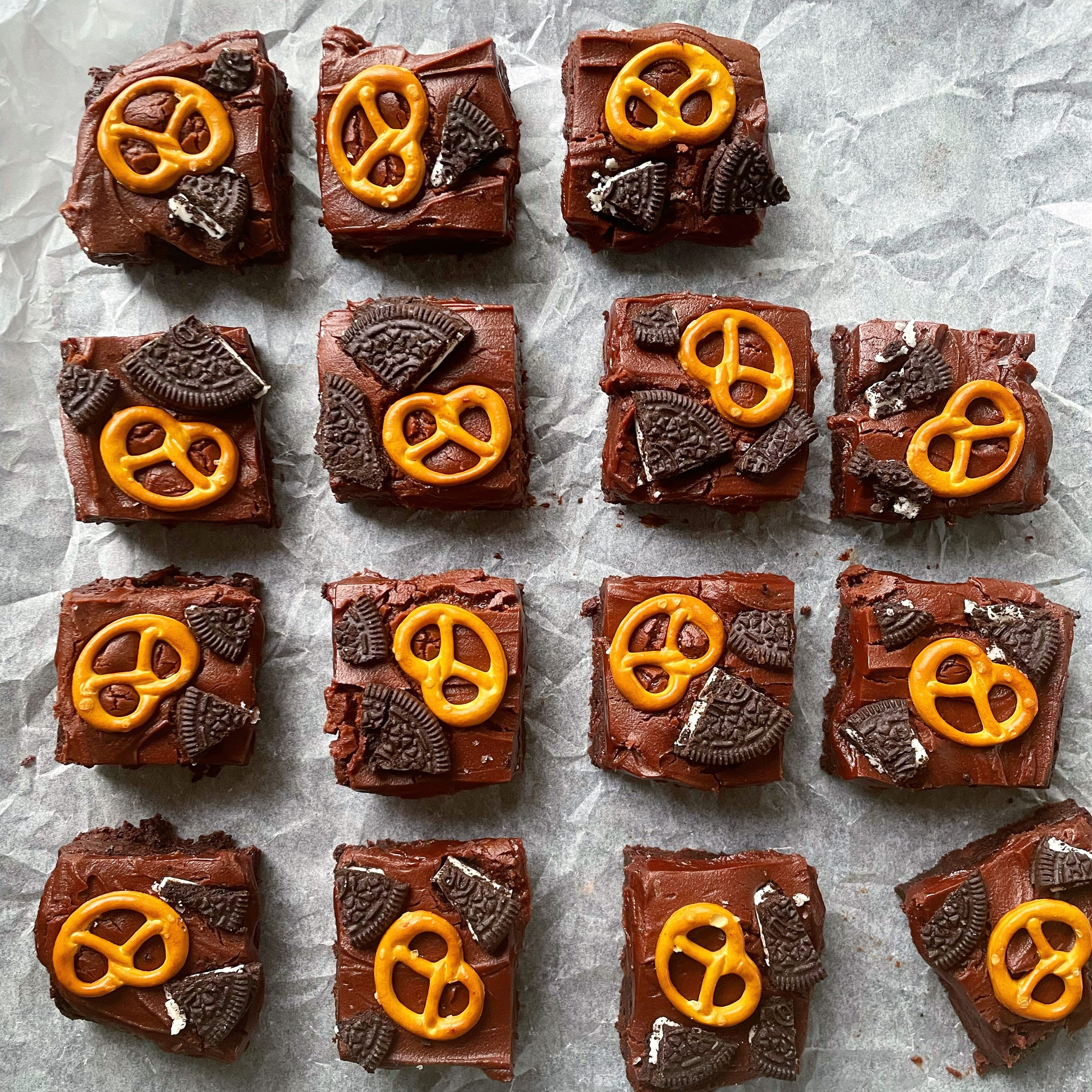 Veganska håll käften-brownies